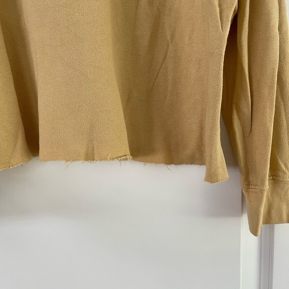 Boutique Cropped Smiley Sweatshirt - S - Picture 5 of 8